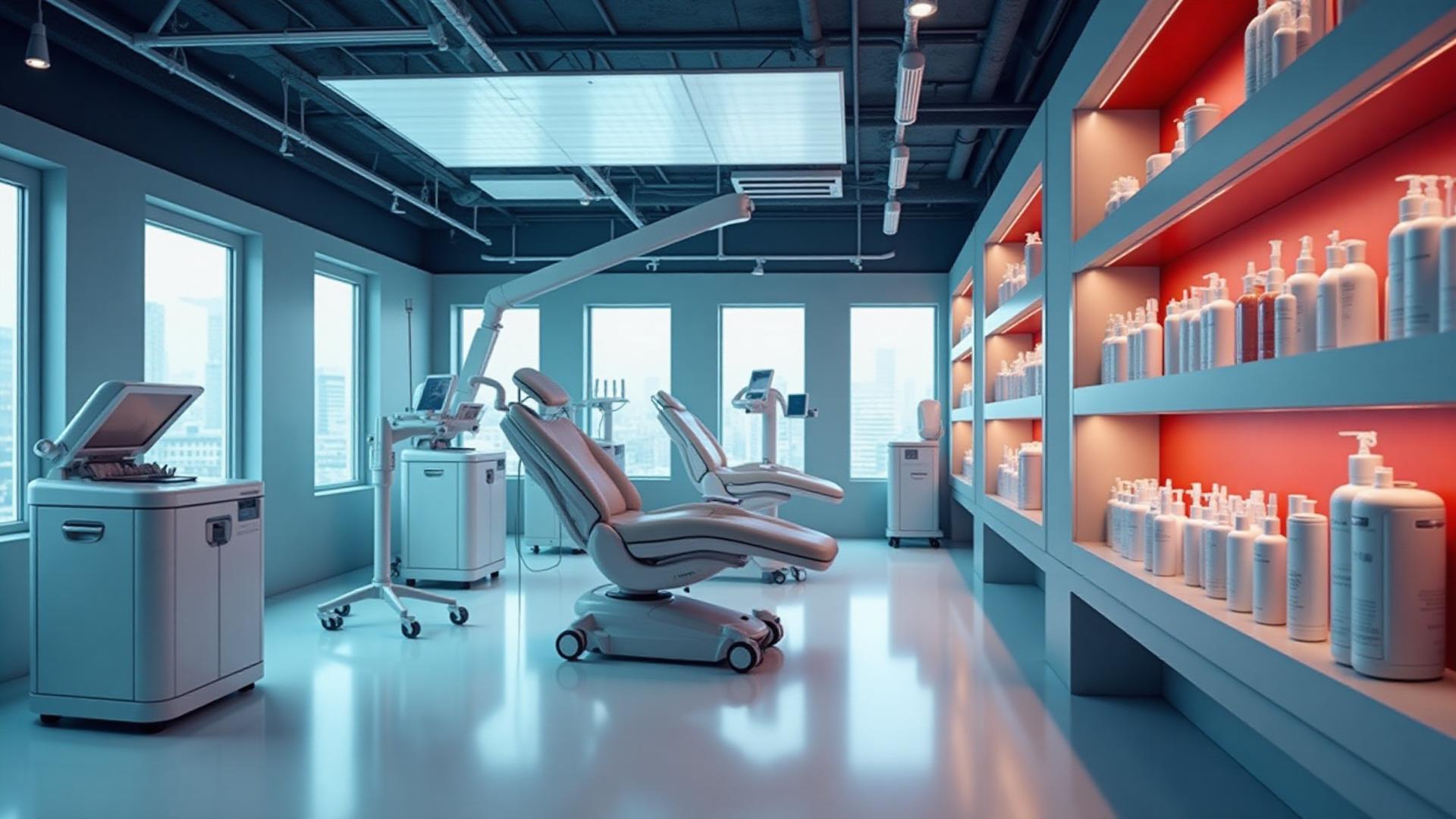 Berlian medical equipment showroom